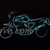 Meiyiu Bicycle Reflective Sticker Tape Noctilucent Waterproof Fluorescent Bike Decoration 8M - B07GF8QKHN
